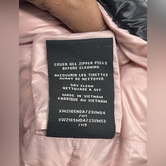 Sam. New York Puffer Jacket Coat Black Full Zip Women’s Size XS - Picture 14 of 14